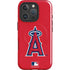 MLB Los Angeles Angels - Solid Distressed iPhone 16 Pro Magsafe Impact Case